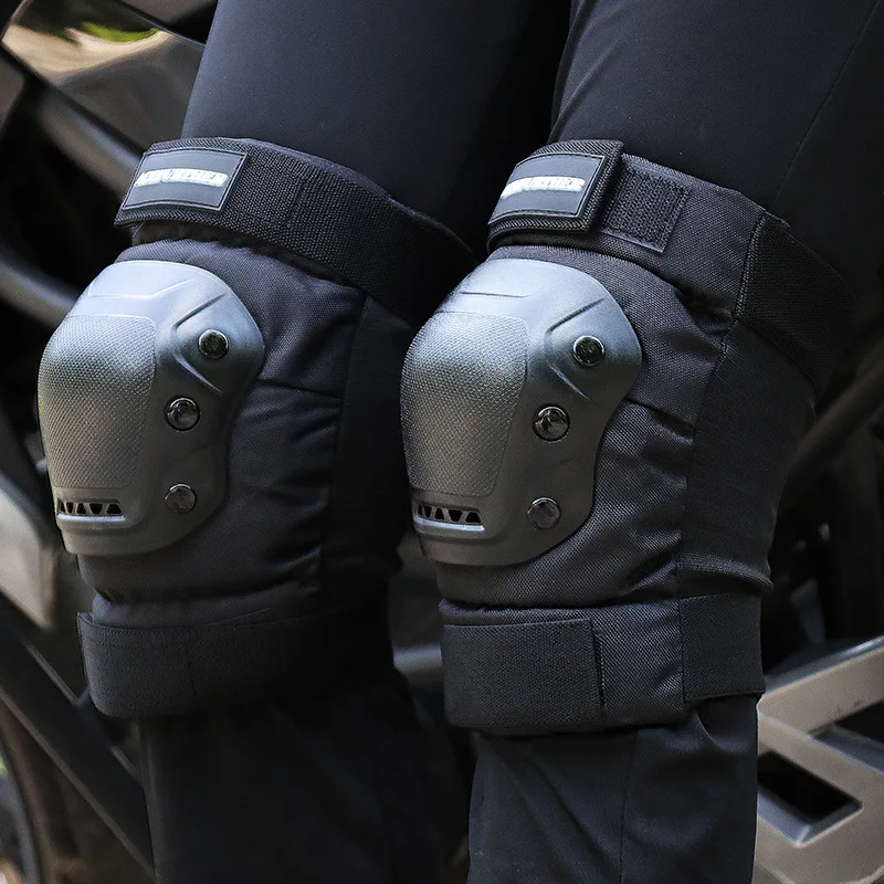

ACEFurther Four Piece Knee Elbow Protector Riding Elbow Armor Motorcycle Knee Pads Equipment Shatter-Resistant Leggings skiing