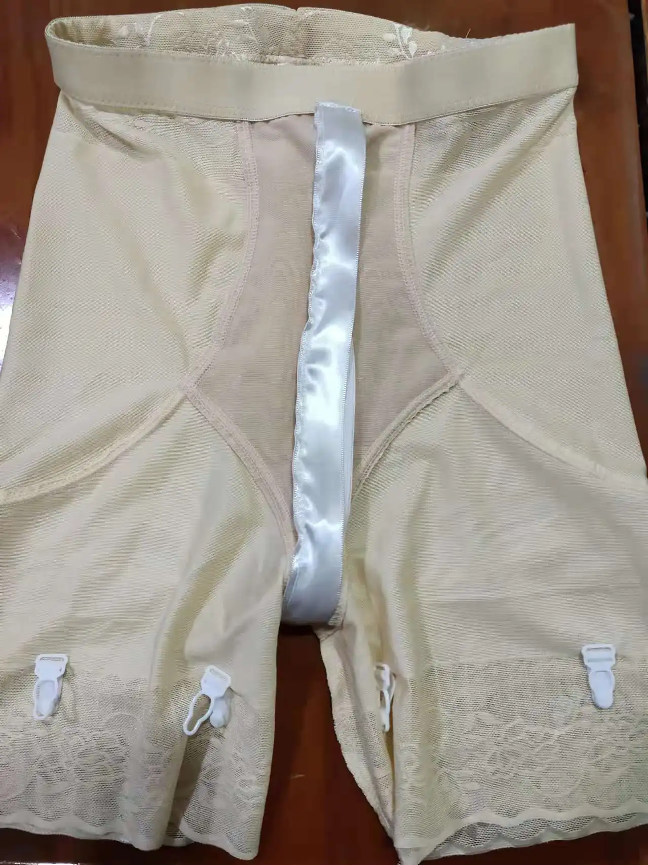 Open Crotch  Quantum Fat Burning Slimming Belly Holding 5XL 90KG Underwear Women's High Waist Postpartum Belly Lift Hip