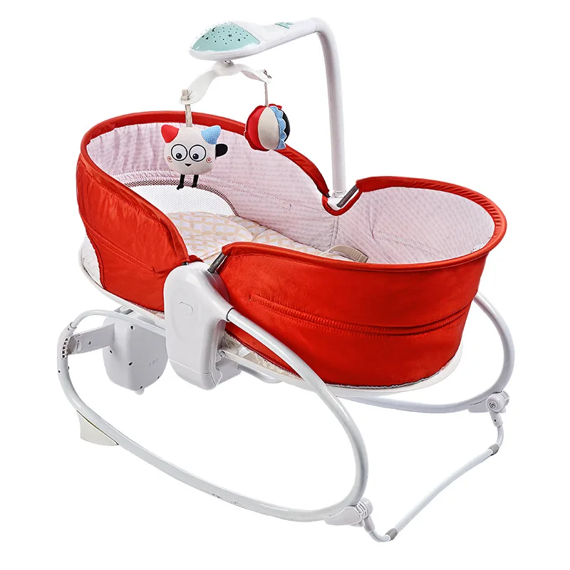 

New Bouncers Baby Belt Music Vibration Tent Shaker Intelligent Coax Baby Sleeping Chair Cradle Cradle Seat Crib Collapsible 25kg