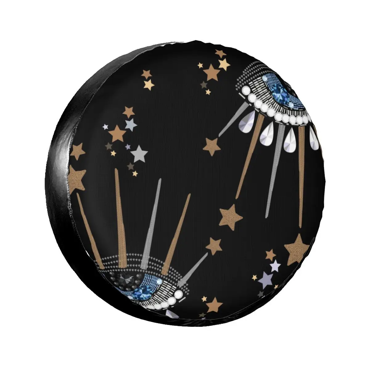 

Car Wheel Tyre Cover 13/14/15/16 Inch Fantastic Eyes Spare Tire Cover Case Soft Protector Pouch Car Accessories