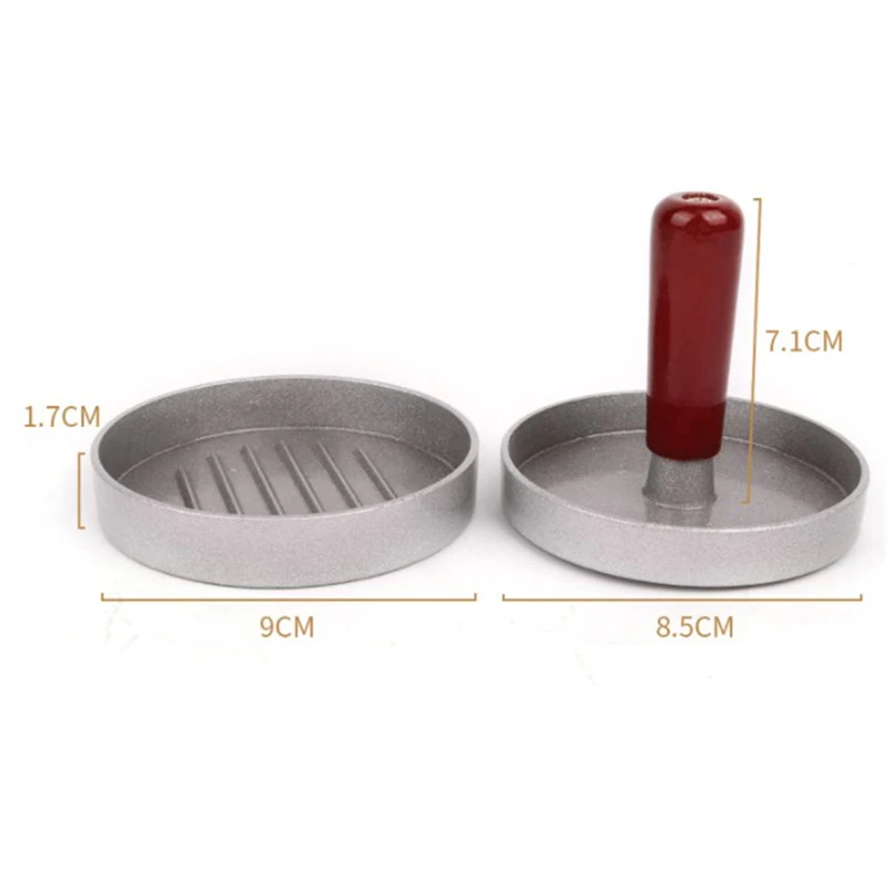 Круглая пресс для гамбургеров мяса говядины гриля бургеров форма приготовления