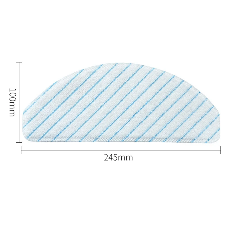 Фото 50 шт. одноразовых насадок для швабры для роботов-пылесосов OZMO T8, T8 Max, T9 Power/Max T10 - ROWI №4