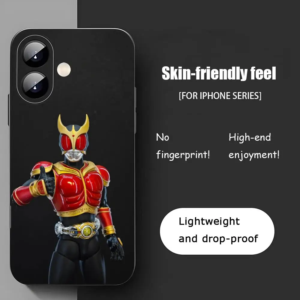 Фото Чехол для телефона Star Kamen R-Rider Kuuga для iPhone 17 16 15 14 13 12 11 X XR XS 8 Plus Mini Pro Max, мягкий черный противоударный чехол №3