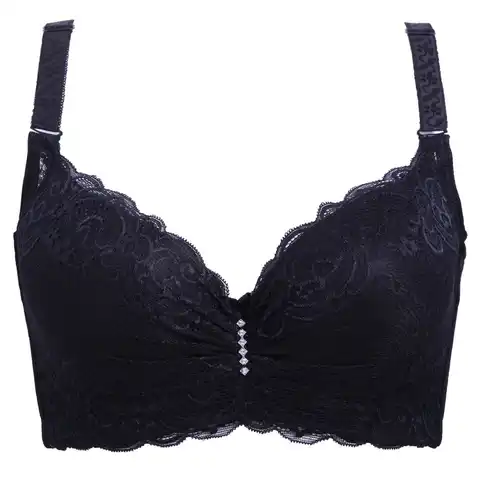 Women Female Sexy Bralette Lace Underwear Push Up Bras 80 85 90 95 100 Intimates Lace Bra Lingerie Big Size Women Bra