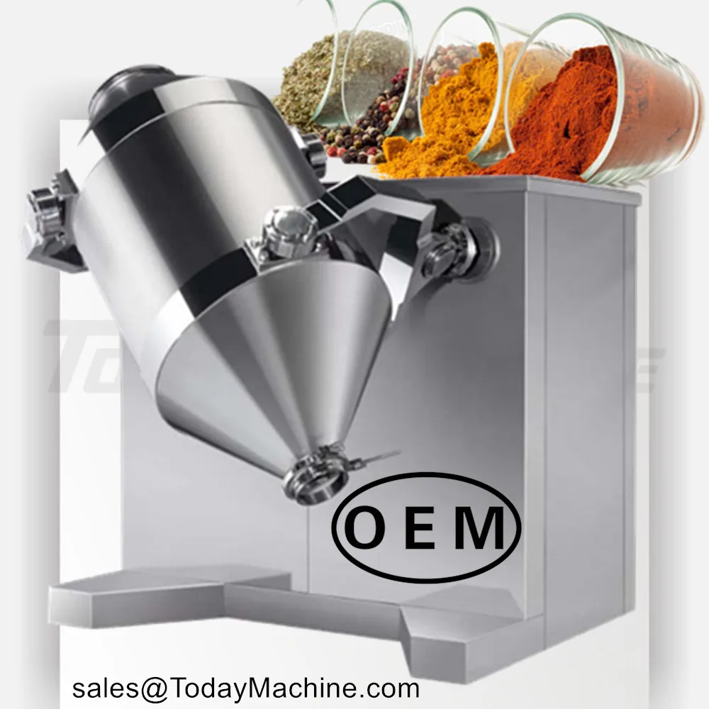 

Dry Food Powder 3D Motion Mixer With Good Quality