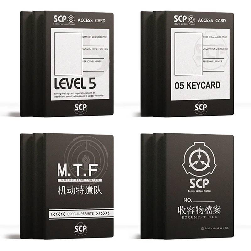 

Блокнот с основой SCP, блокнот с аниме мобильной задачей, необычная периферийная канцелярия, печать, школьный блокнот для скетчей