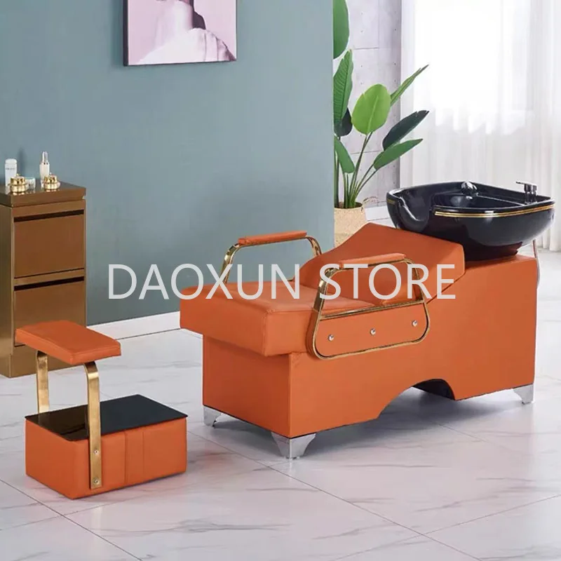 Роскошный стилист шампунь стул для массажа волос душевая головка мытья спа