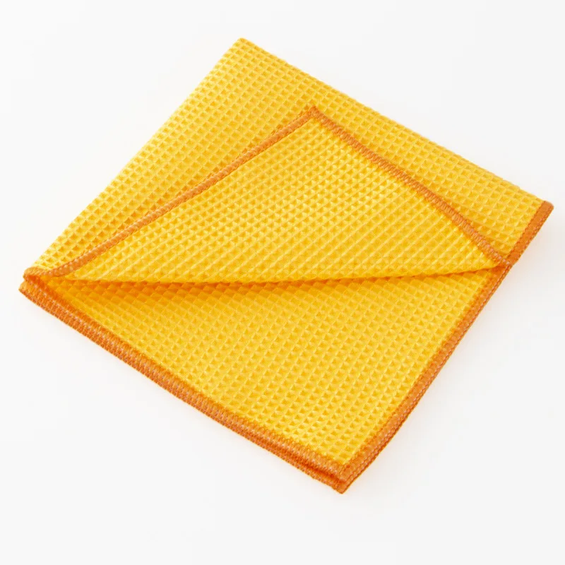Новое полотенце для мытья автомобиля 300 г/кв. М с ананасовой сеткой впитывающее