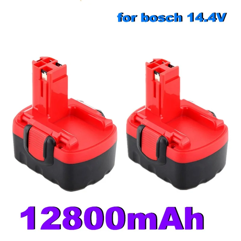 

100% Original 14.4V Tool Battery 12800mAh Rechargeable for Bosch BAT038 BAT140 BAT159 BAT041 3660K Equipment+Free Shipping