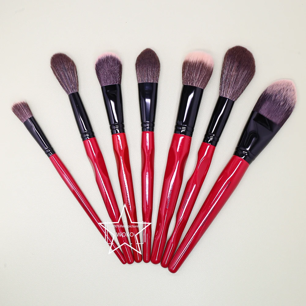 

Makeup Brush Sets Loose Powder Brush Blush on Brush Contour Powder Foundation Sculpting Highlighter Brush Face Makeup Tools Sets