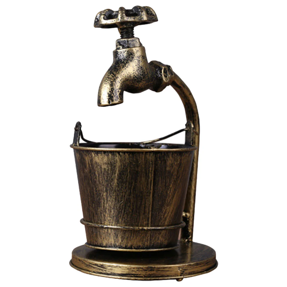 

Bucket Under Design Multi-function Vintage Unique Tray Delicate Ashtray for Hotel Home Office