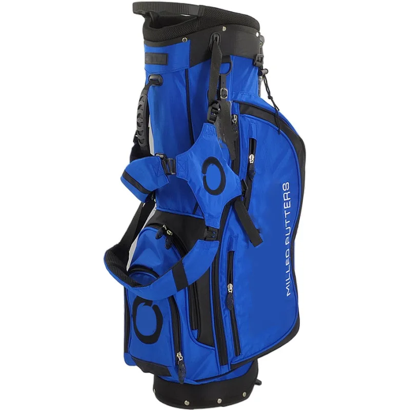 

SC Circle T Clown Golf Stand Bag Black Color Female Men Canvas lightweight Tour Bracket Package Golf Staff Bag
