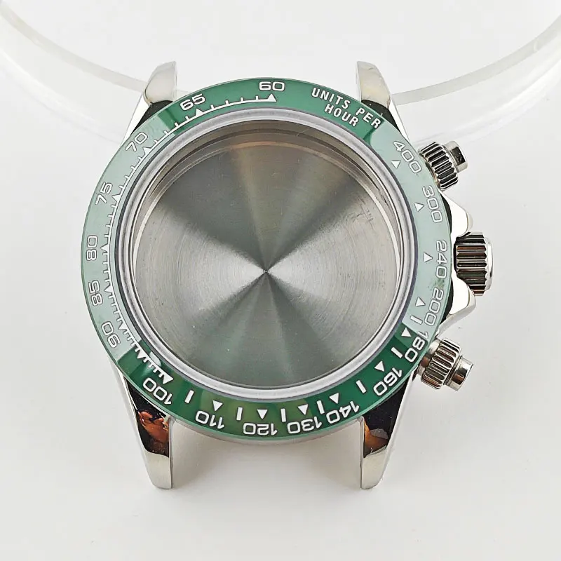 Корпус VK63 39 5 мм кварцевые часы с хронографом индивидуальный логотип циферблат