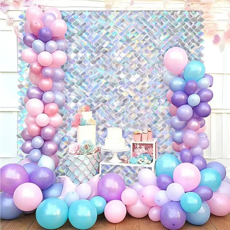 18 шт. золотые блестки задние панели для свадебной вечеринки детский душ фон