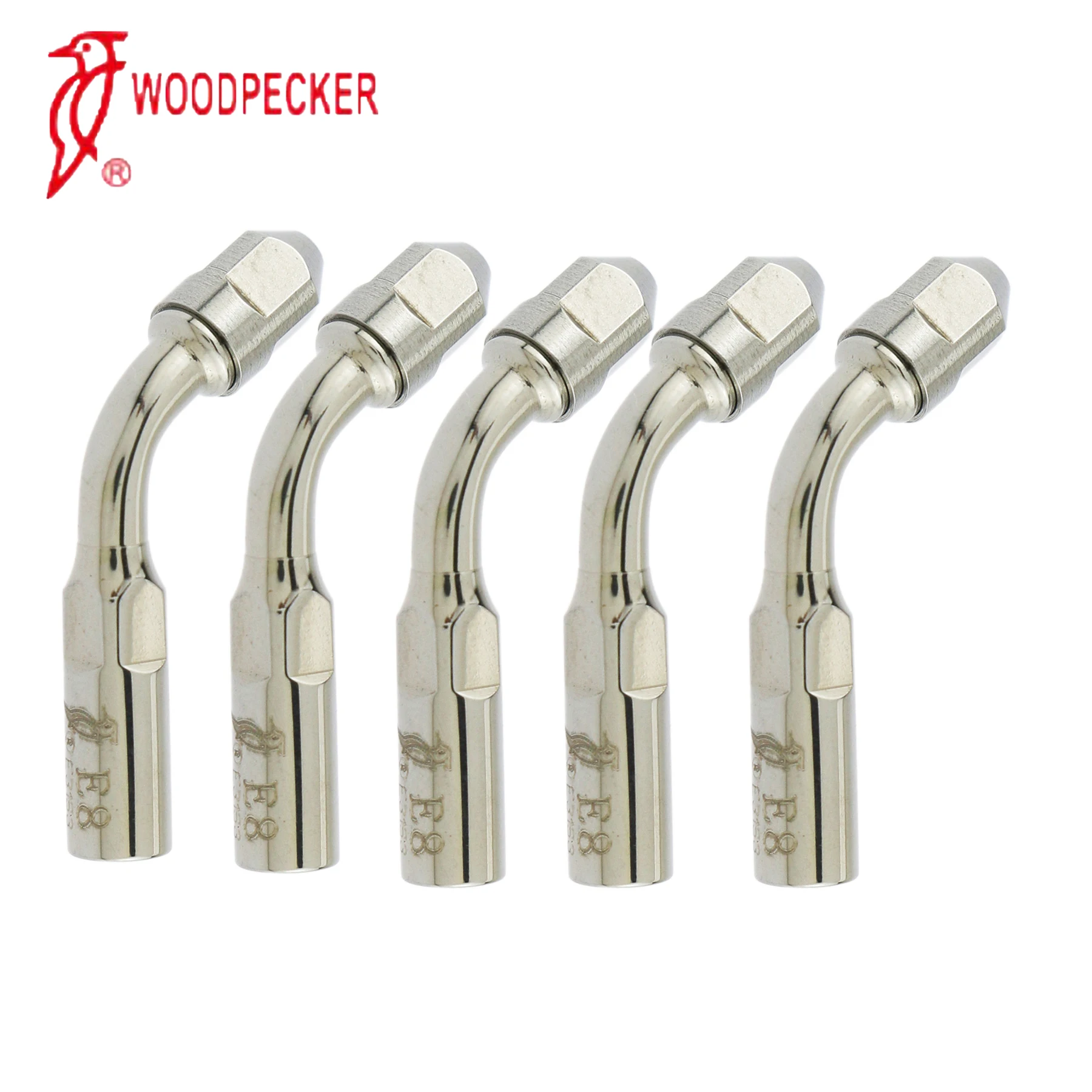 Woodpecker Dental Ultrasonic Scaler Tips Endodontic Endo Tip Scaling  E8 Series Compatible With UDS EMS
