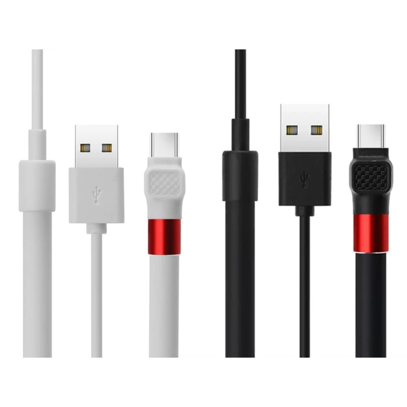 

2in1 Phone Stand Type-C Cable Data-Sync Charger Cable Lead Flexible Type-C Wire Drop Shipping