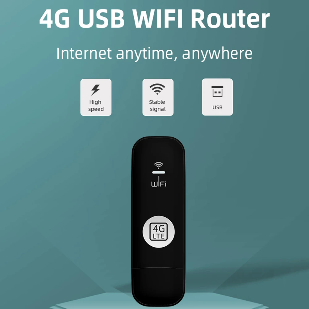 

150 Мбит/с USB3.0 Wi-Fi адаптер 4G LTE CPE Wi-Fi роутер портативный мобильный широкополосный модем точка доступа слот для SIM-карты беспроводная сеть