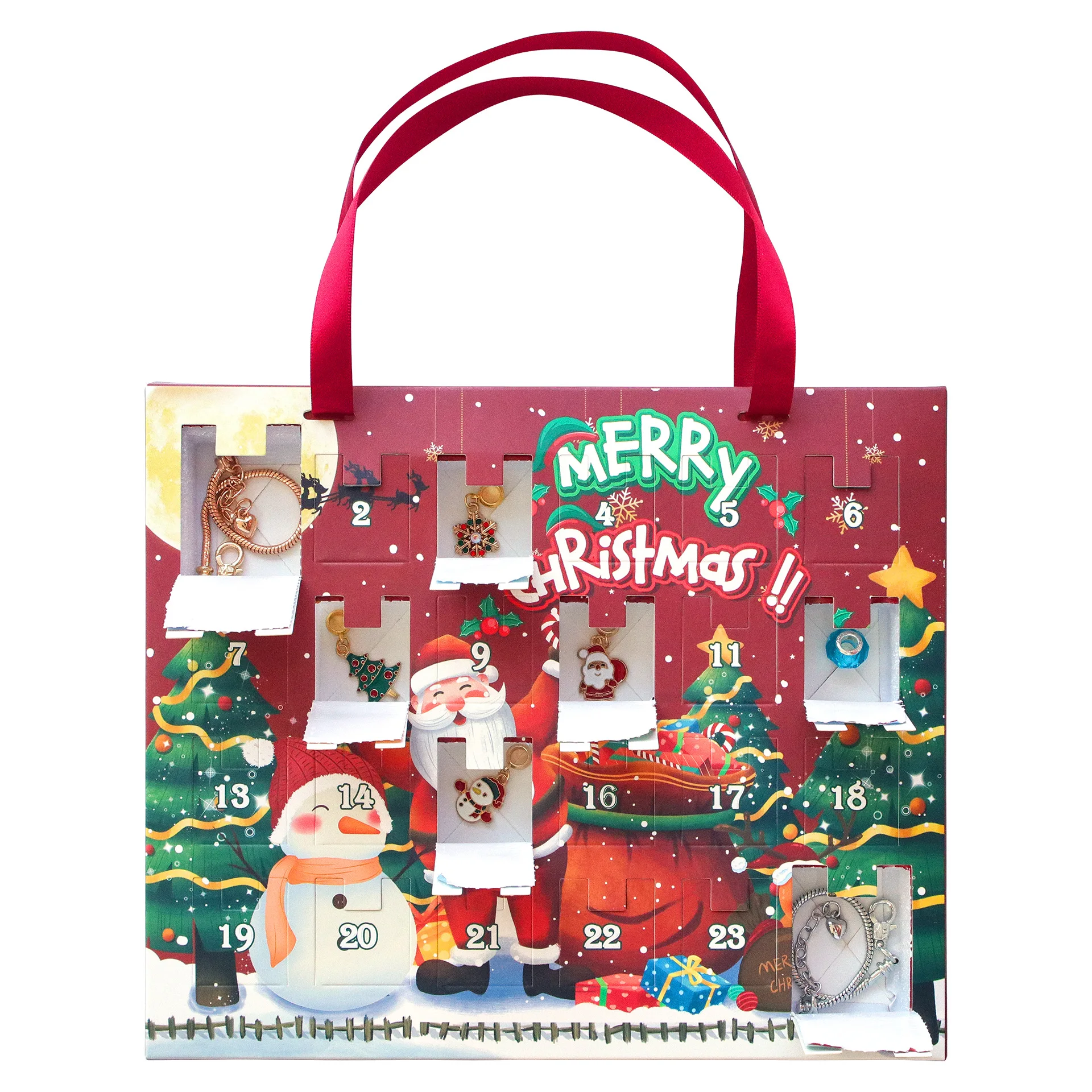 DIY креативная глухая коробка детский браслет ювелирные изделия 24-сеточный