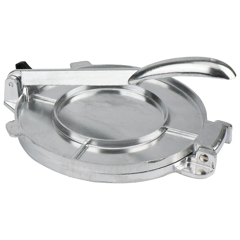 

8-Inch Multifunctional Aluminum Cake Pie Press Manual Tortilla Dough Pressing Tool Kitchen Accessories