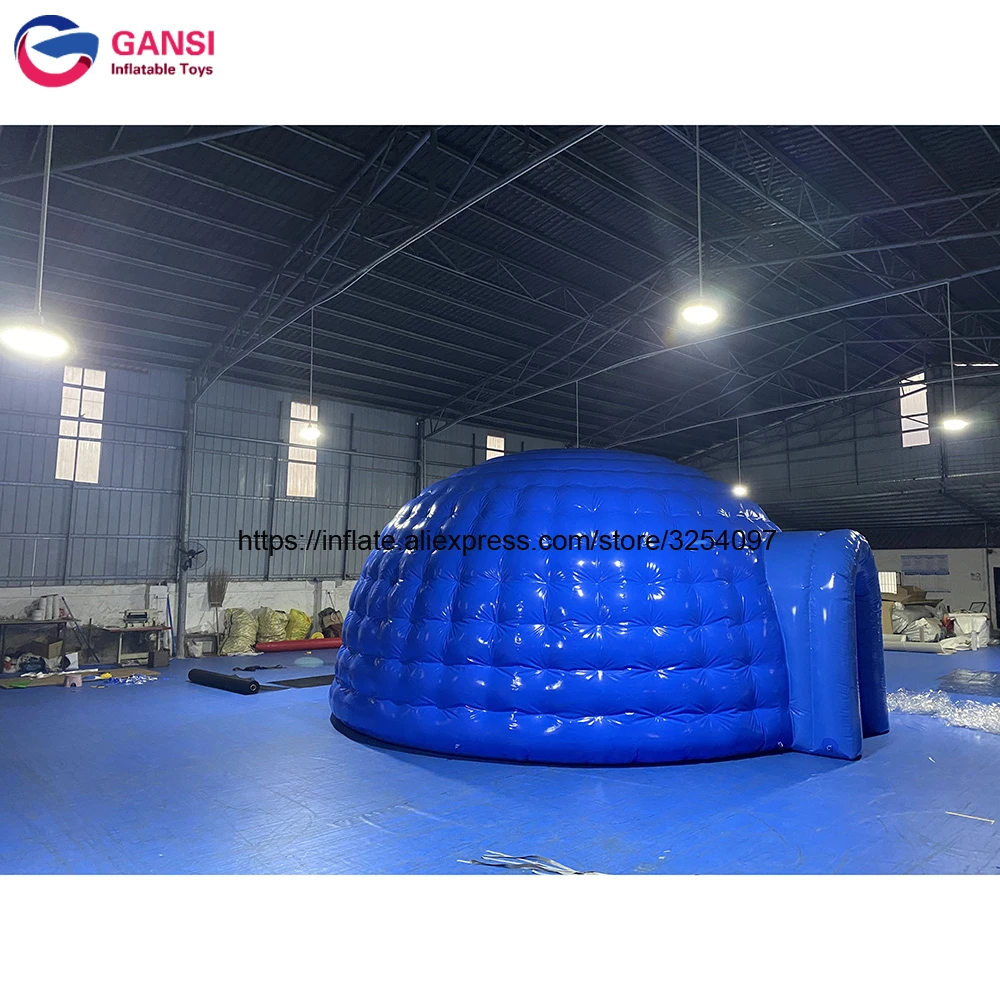 Надувная купольная палатка для наружного события портативная Водонепроницаемая