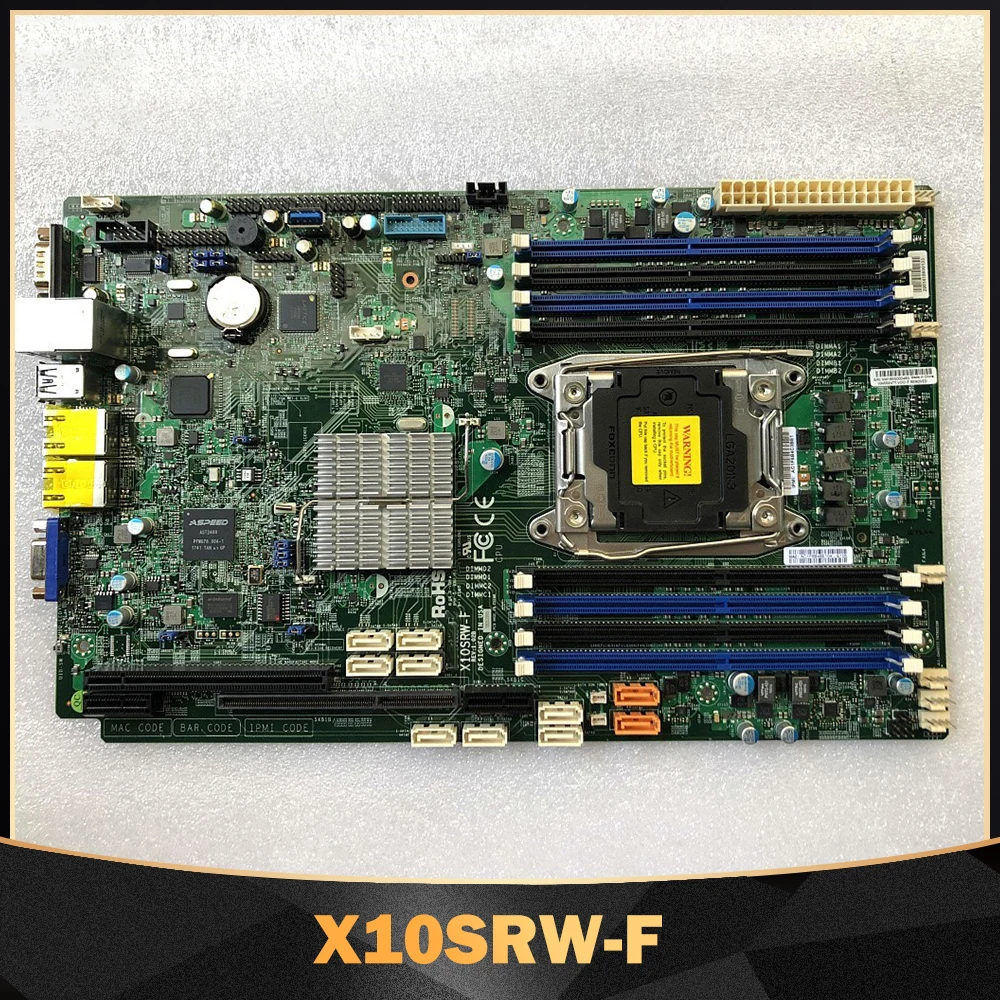

For Supermicro X10SRW-F Server Motherboard Xeon Processor E5-2600/E5-1600 v4/v3 Family LGA 2011
