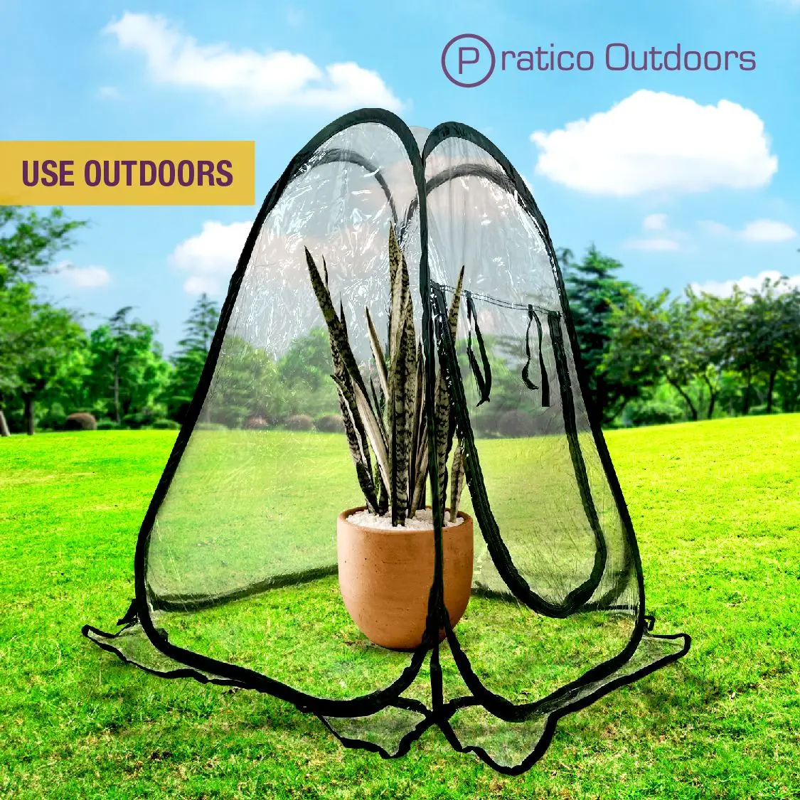 

Mini Pop Up Greenhouse with Clear PVC Cover, 31 x 28 x 28 inches
