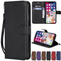 soft feel flip leather wallet case card slots stand wlanyard for iphone 5 5s se2020 66s7 8plus x xs max xr 11 12 13 pro max