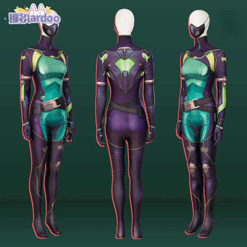 Женский костюм для косплея по мотивам игры валорант