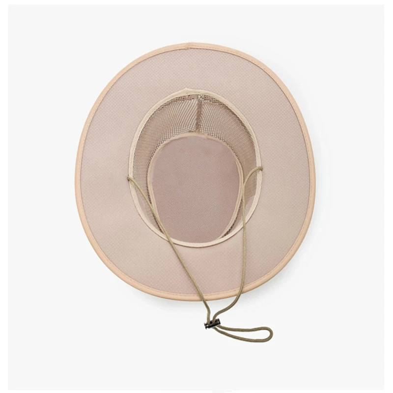 Мужская сетчатая шляпа с ковбойской шляпой мужская и женская соломенная