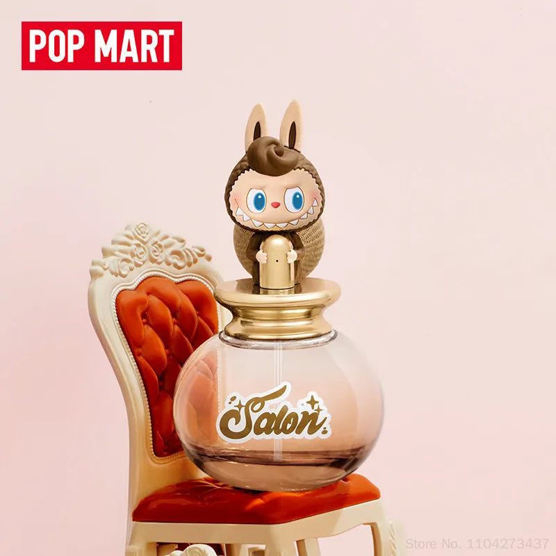Фото POP MART The Monsters Labubu Hair Salon Series Ароматический спрей, милый коллекционный сюрприз-бокс, фигурка-игрушка в стиле аниме, украшение, подарок №2