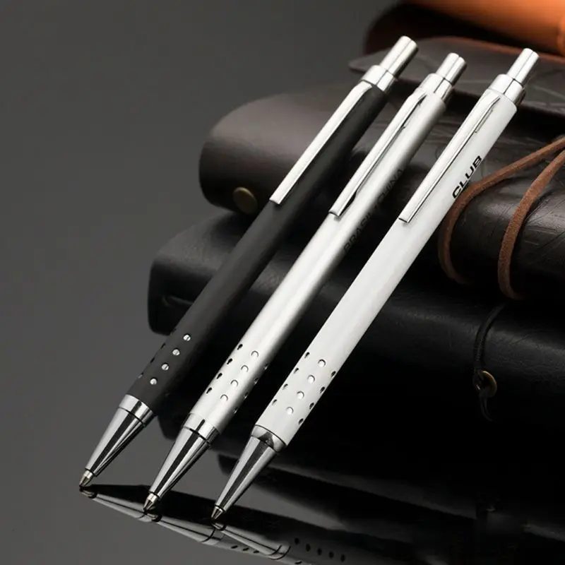 

DXAB Luxury Metal Ballpoint Pen Press Design 24 Holes School Office Supplies Student