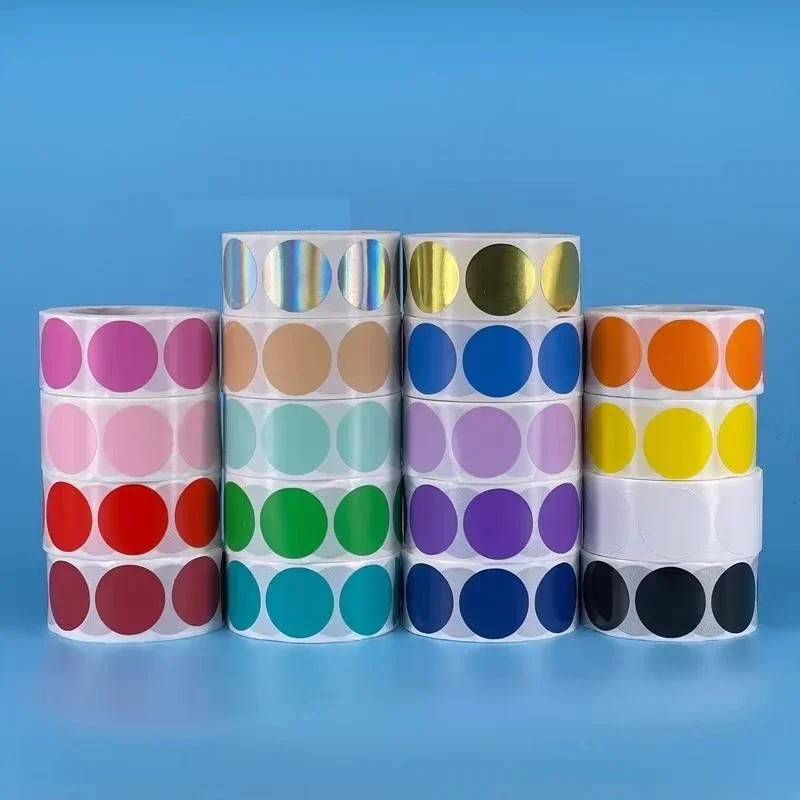 Диаметр 2 5 см круглые точки наклейки клейкие классификационная маркировочная