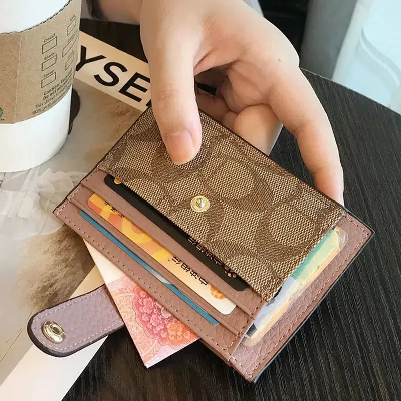 Short Wallet Women Small Fashion Luxury Brand Leather Purse Ladies Card Bag for Women Clutch Female Purse Money Clip Wallet