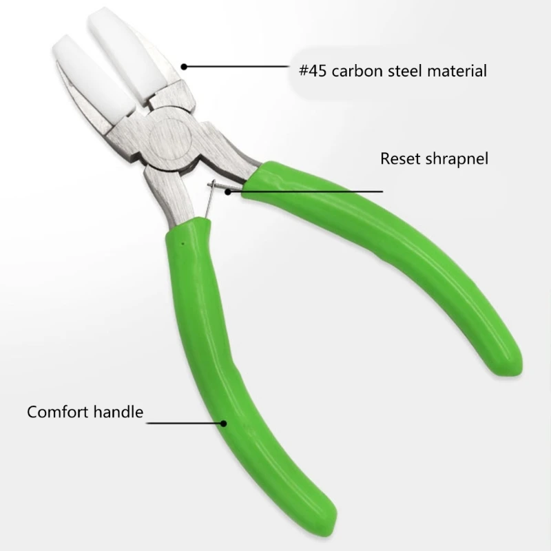 Нейлоновые плоскогубцы для ювелирных изделий инструмент рукоделия и Прямая