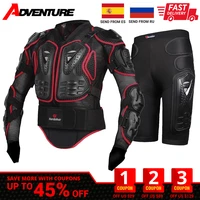 motorcycle body armor motorcycle jacket suit men moto protective body protector motocross racing armor protecciones atv 4 piece