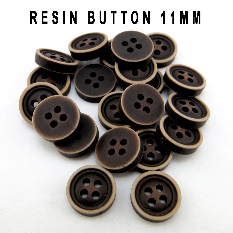 

100 шт. окрашенная искусственная смола, аксессуары для шитья ботинок, одежды, рубашек