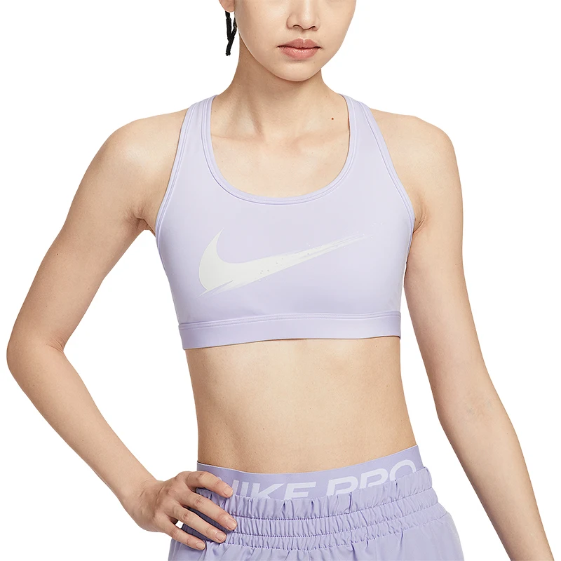 Оригинальный женский спортивный бюстгальтер Nike Swoosh с перекрестной спинкой для тренировок IO0255-547 (art.: 3920d820dda93) - 3920d820dda93