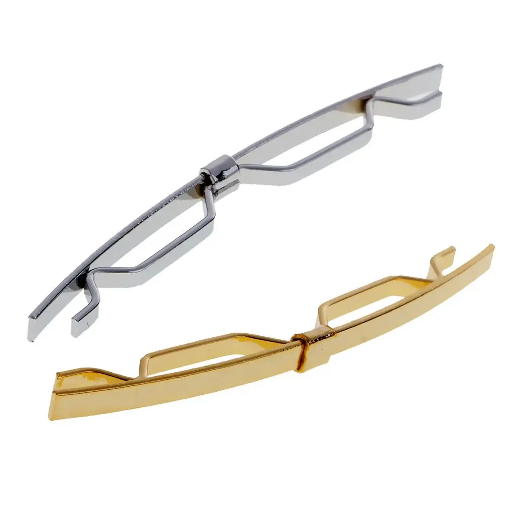 

Men Copper Tie Clip Bar Clasp Cravat Pin Skinny Collar Brooch Charm
