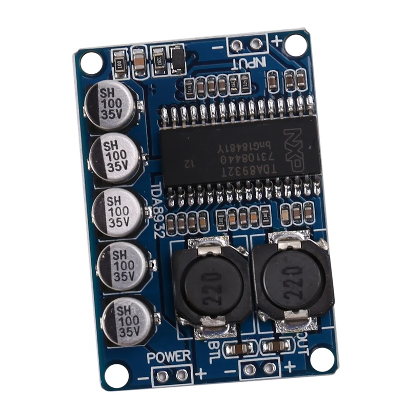 2 шт. модуль платы цифрового усилителя мощности 35 Вт моноусилителя высокой TDA8932