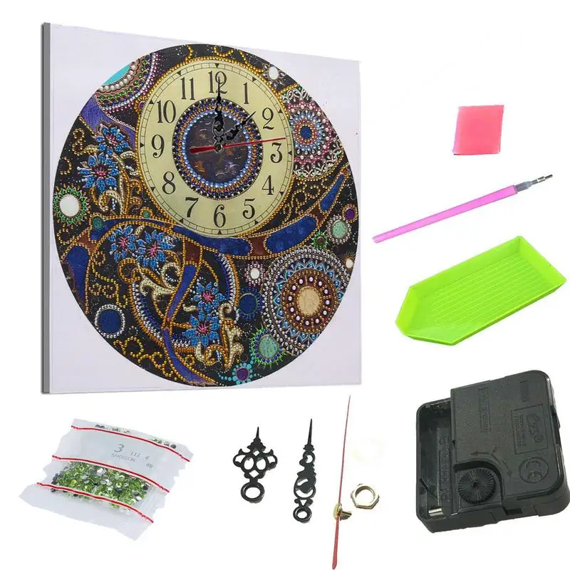 

5D часы, настенные часы, набор «сделай сам», картина, декор для комнаты, модные часы, дизайн для украшения дома