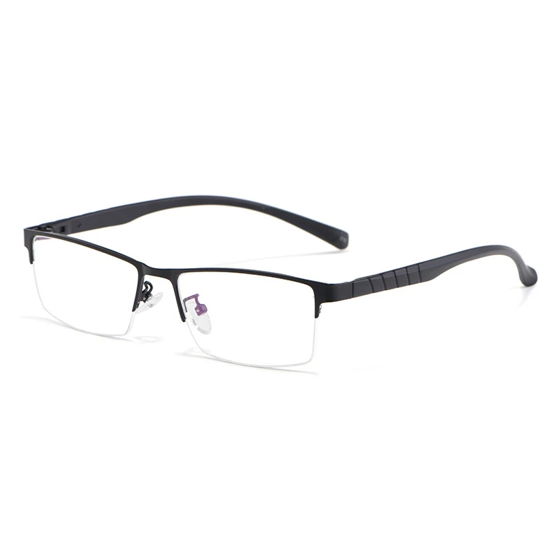 

Men's women's Glasses Frame TR90 Ultra-Light Optical Glasses 8g Weight Matt Black Eyewaer