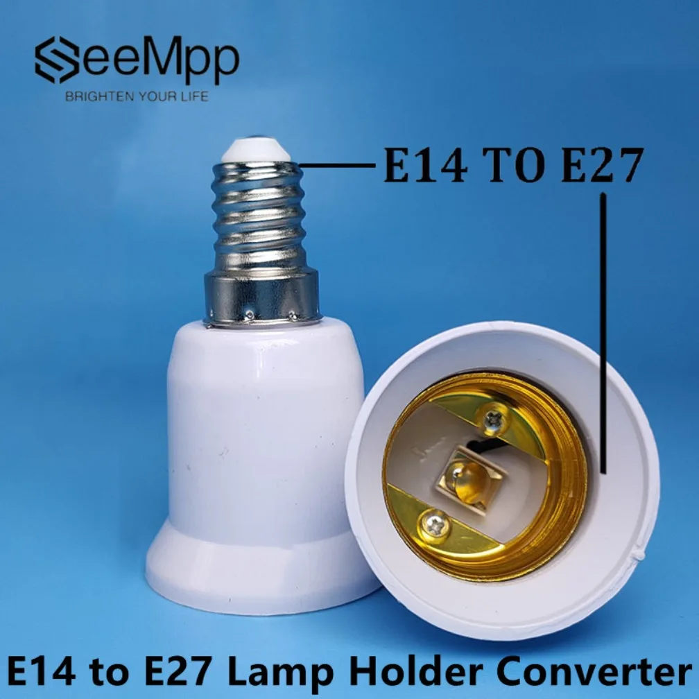 

Конвертер держателя лампы E14 на E27