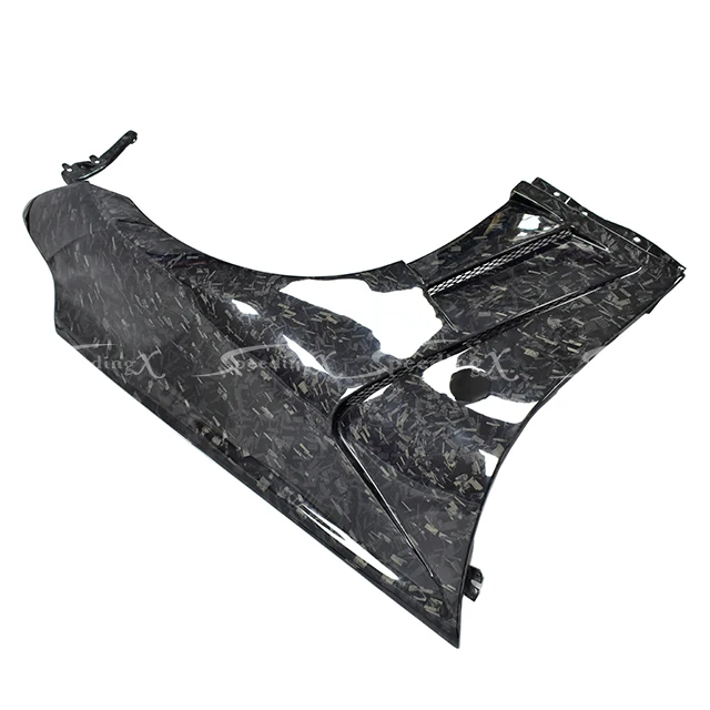 ПЕРЕДНЯЯ крыло из углеродного волокна в индивидуальном стиле SPX для NISSAN 370Z Z34 BODYKIT