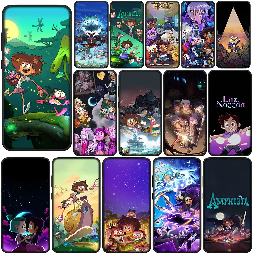 Чехол для телефона Amphibia The Owl House Samsung Galaxy A06 A16 A13 A71 A21S A22 A73 A42 A03 A02 A11 A70 A72 A7 Мягкий