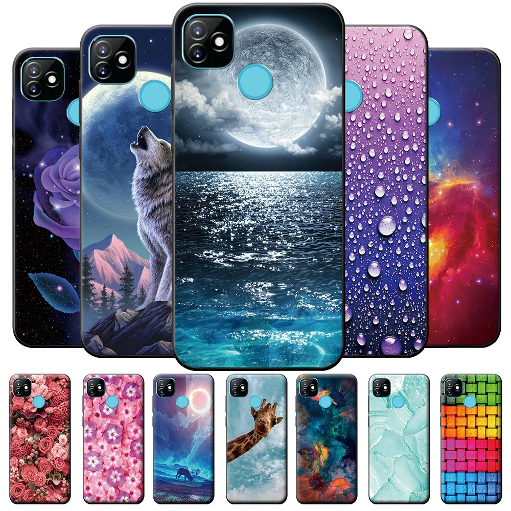 Силиконовый ударопрочный чехол Vision1 P36 Play с животными для ITEL Vision 1 L6005