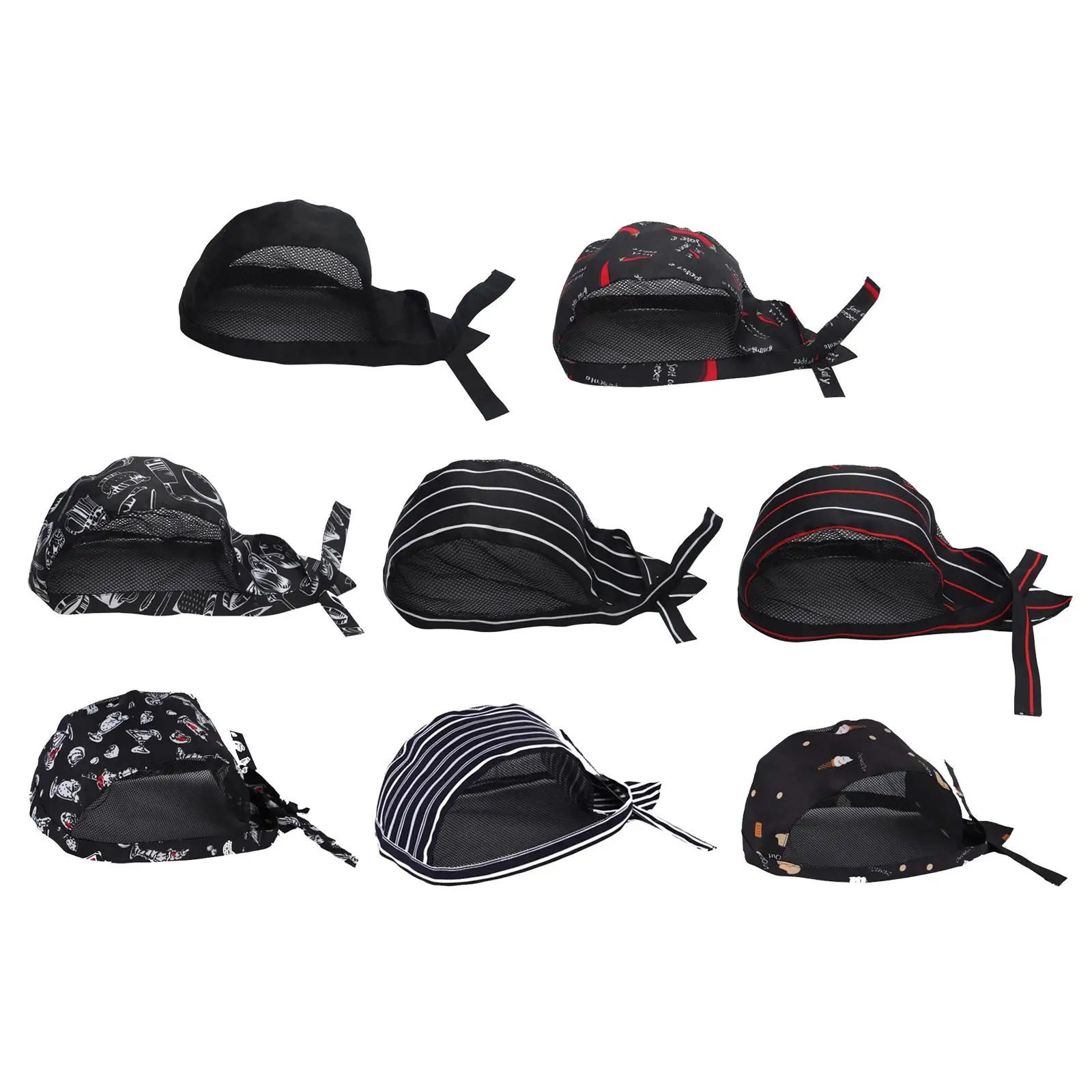 

Adjustable Chef Hat Cafe Waiter Grill Hairproof Headband Kitchen Cooking Hat
