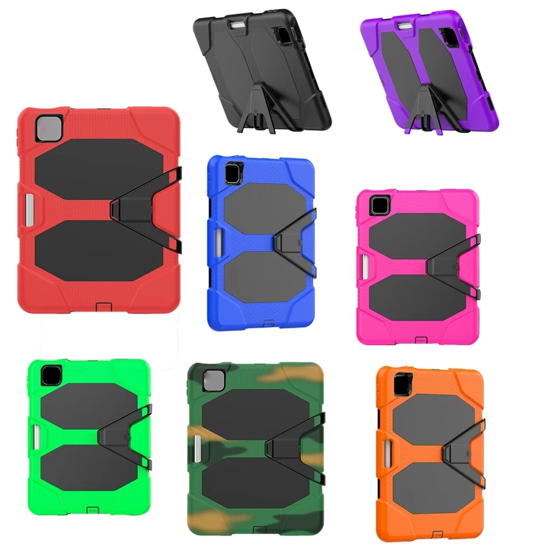 

Tablet Pc Sturdy Shockproof Silicone Protective Cover For Ipad Pro 11 Inch (2021/2020) Ipad Air 4 10.9 2020