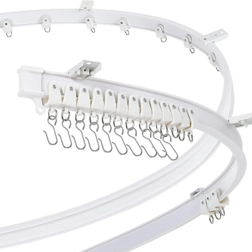 Нано-глушитель для занавесок белый гибкий пластиковый нано-Глушитель в