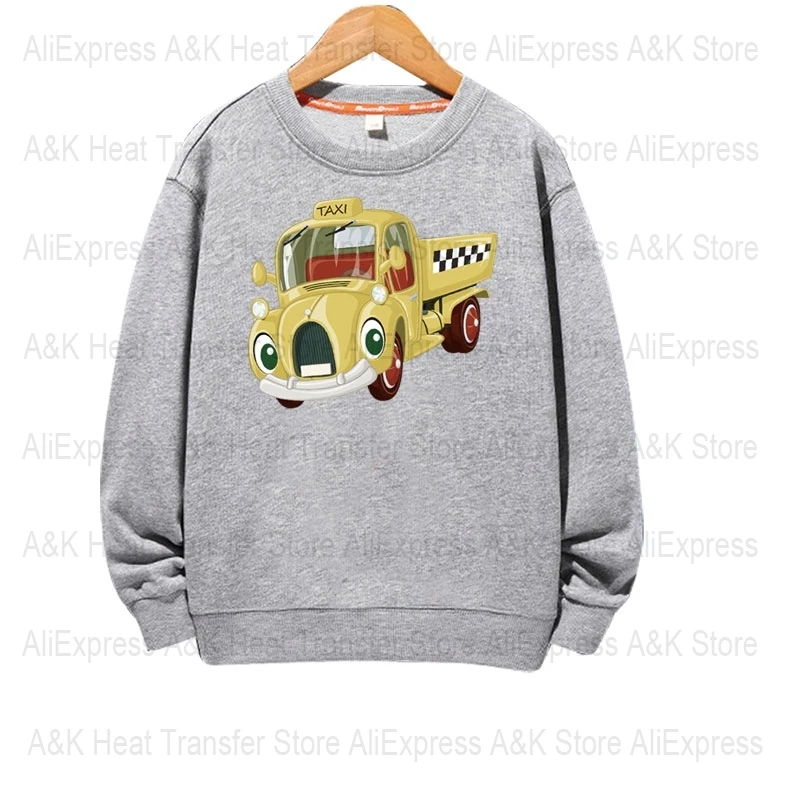 Термонаклейки с рисунком такси на детской одежде автомобильные теплопередачи