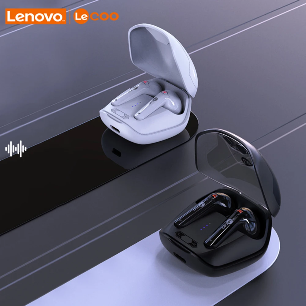 

Lecoo Lenovo Laiku C4 True Wireless Bluetooth Headphones In-Ear With 300mah Charging Compartment Battery 3-4h USE